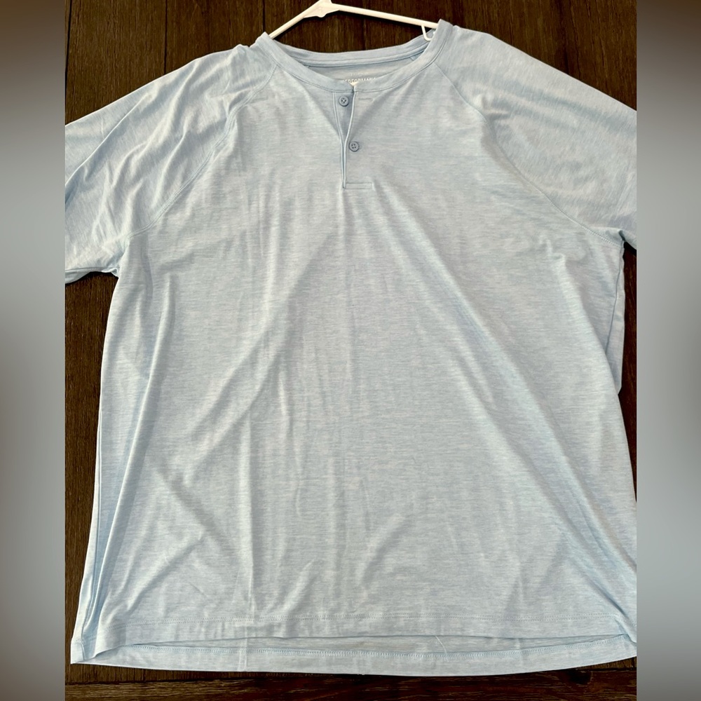 NWT J. Crew Performance blue shirt size XXL